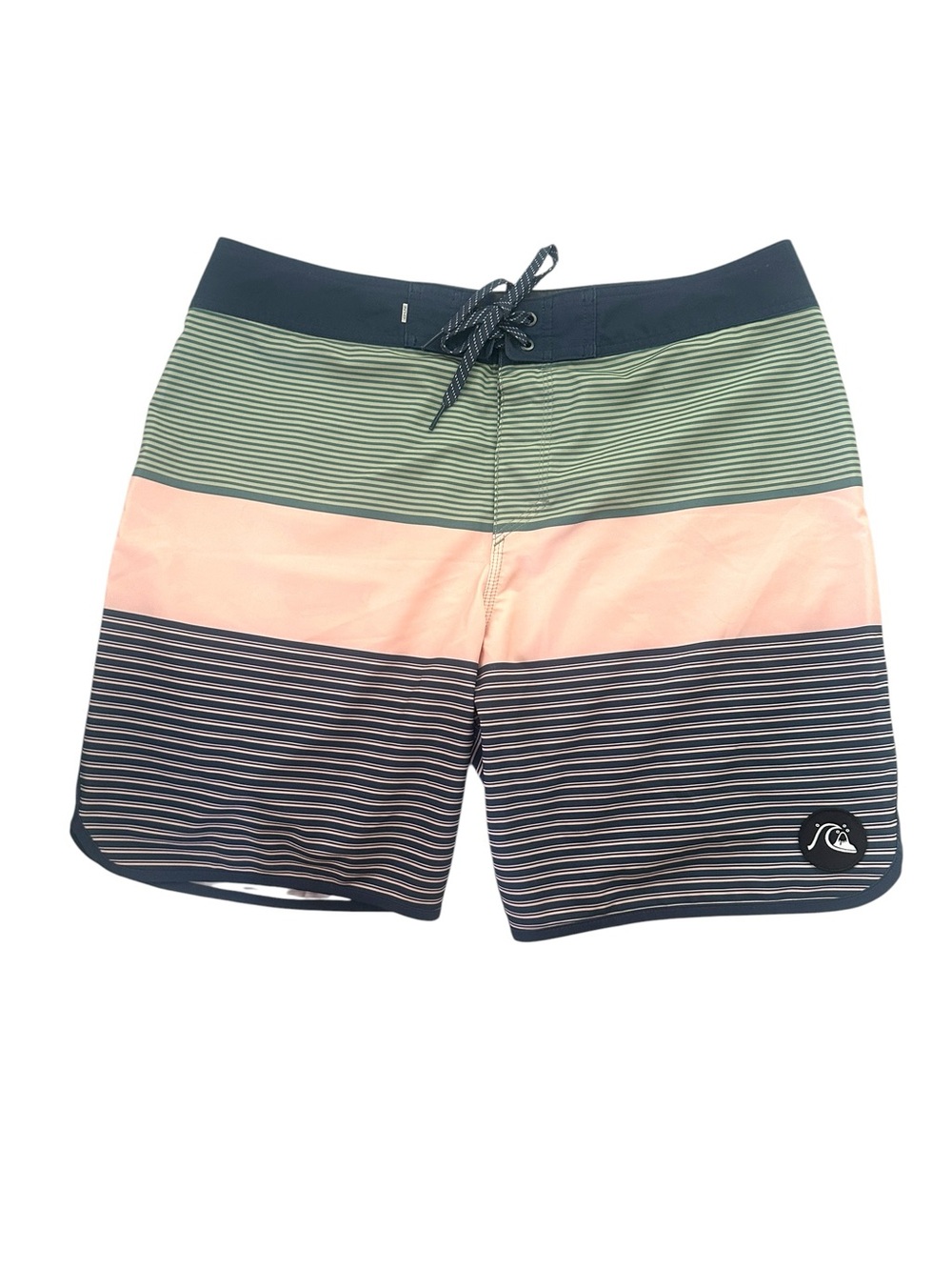 QUICKSILVER Men's SurfSilk Tijuana 19" Boardshorts in Veiled rose size 34 NWOT